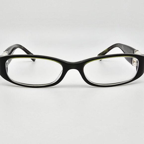 Chanel 3155-H C.1092 Collection Perle Green Eyeglasses Frame w/ Case Italy 51mm - Picture 2 of 15